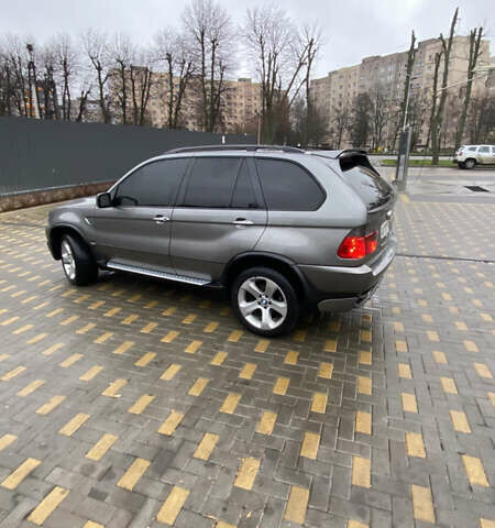 Серый БМВ Х5, объемом двигателя 3 л и пробегом 378 тыс. км за 16000 $, фото 16 на Automoto.ua