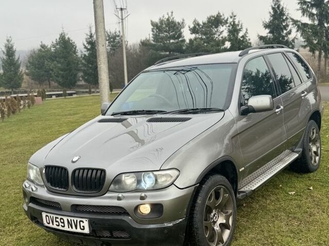 Серый БМВ Х5, объемом двигателя 3 л и пробегом 150 тыс. км за 4653 $, фото 2 на Automoto.ua