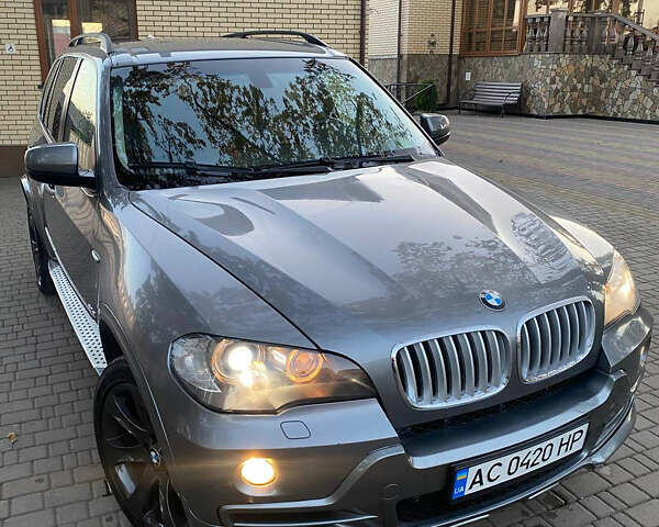 Серый БМВ Х5, объемом двигателя 3 л и пробегом 375 тыс. км за 11200 $, фото 10 на Automoto.ua