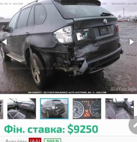 Серый БМВ Х5, объемом двигателя 3 л и пробегом 271 тыс. км за 19500 $, фото 22 на Automoto.ua