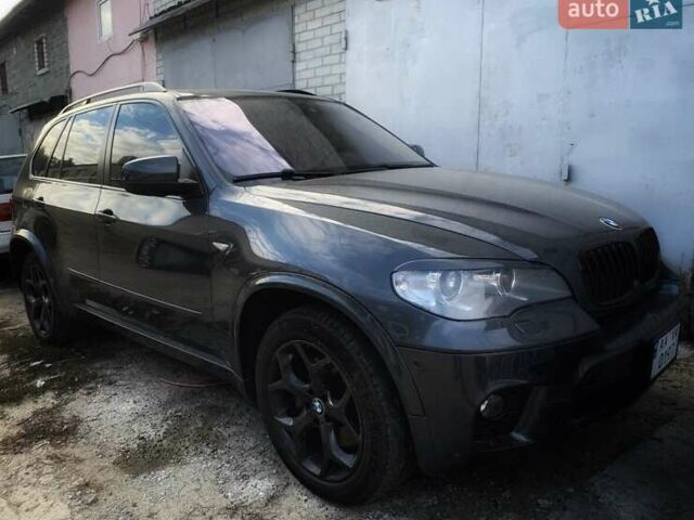 Серый БМВ Х5, объемом двигателя 3 л и пробегом 173 тыс. км за 24800 $, фото 5 на Automoto.ua