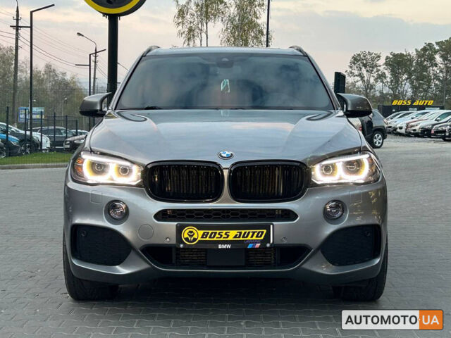 Серый БМВ Х5, объемом двигателя 3 л и пробегом 220 тыс. км за 29700 $, фото 1 на Automoto.ua