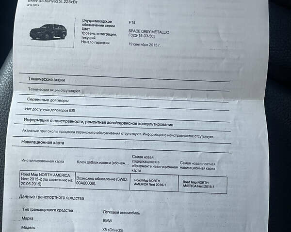 Серый БМВ Х5, объемом двигателя 3 л и пробегом 166 тыс. км за 24500 $, фото 26 на Automoto.ua