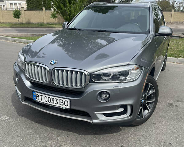 Серый БМВ Х5, объемом двигателя 3 л и пробегом 166 тыс. км за 24500 $, фото 1 на Automoto.ua
