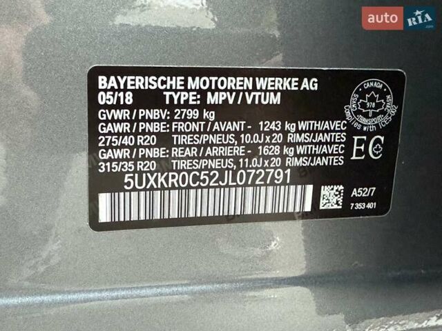 Сірий БМВ Х5, об'ємом двигуна 2.98 л та пробігом 116 тис. км за 35500 $, фото 58 на Automoto.ua