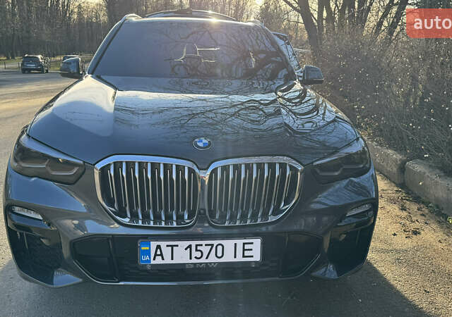 Серый БМВ Х5, объемом двигателя 3 л и пробегом 130 тыс. км за 52550 $, фото 58 на Automoto.ua