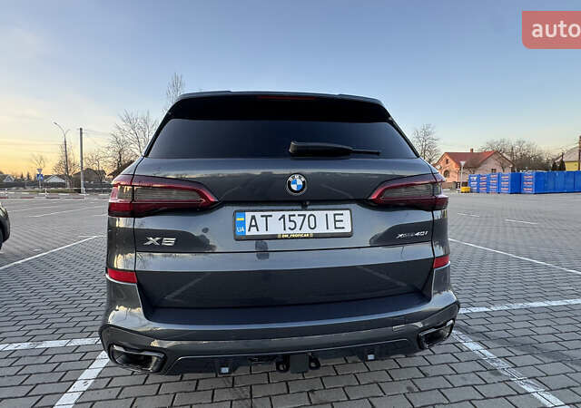 Серый БМВ Х5, объемом двигателя 3 л и пробегом 130 тыс. км за 52550 $, фото 65 на Automoto.ua