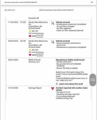 Серый БМВ Х5, объемом двигателя 3 л и пробегом 60 тыс. км за 57000 $, фото 1 на Automoto.ua