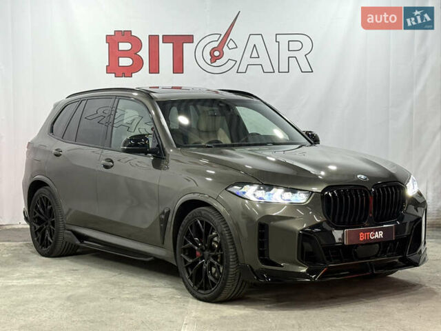 Серый БМВ Х5, объемом двигателя 3 л и пробегом 92 тыс. км за 49000 $, фото 1 на Automoto.ua