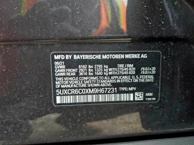 Сірий БМВ Х5, об'ємом двигуна 3 л та пробігом 50 тис. км за 19500 $, фото 12 на Automoto.ua