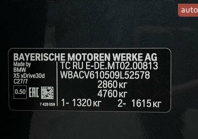 Серый БМВ Х5, объемом двигателя 2.99 л и пробегом 108 тыс. км за 69700 $, фото 45 на Automoto.ua