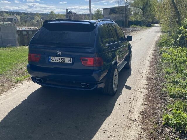 Синий БМВ Х5, объемом двигателя 4.4 л и пробегом 3 тыс. км за 8500 $, фото 4 на Automoto.ua