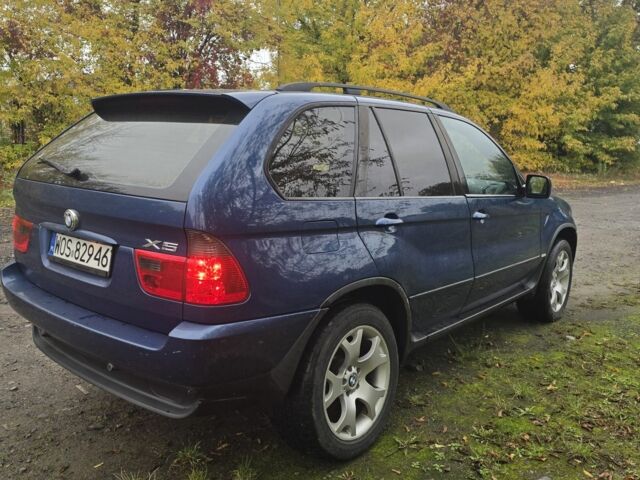 Синій БМВ Х5, об'ємом двигуна 3 л та пробігом 340 тис. км за 4300 $, фото 2 на Automoto.ua