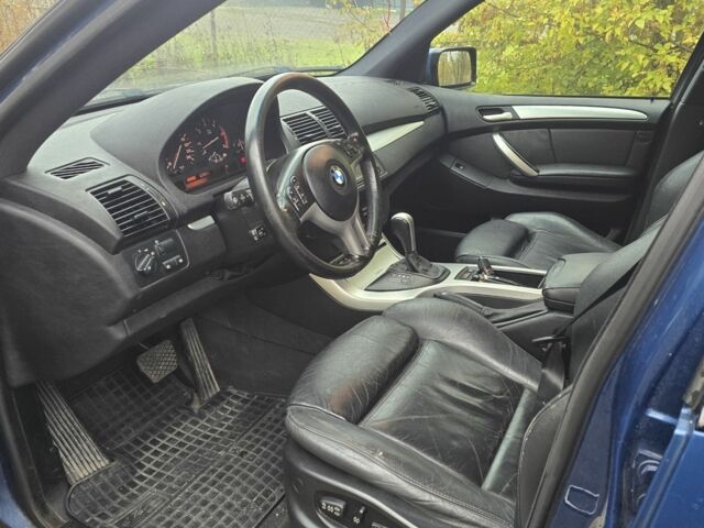 Синій БМВ Х5, об'ємом двигуна 3 л та пробігом 340 тис. км за 4300 $, фото 3 на Automoto.ua