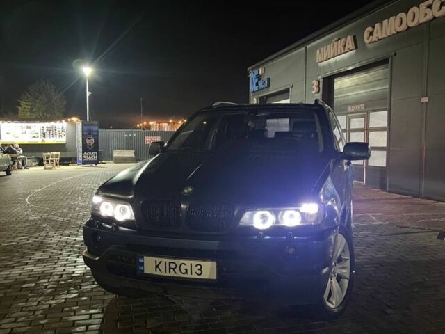 Синий БМВ Х5, объемом двигателя 3 л и пробегом 400 тыс. км за 4700 $, фото 2 на Automoto.ua