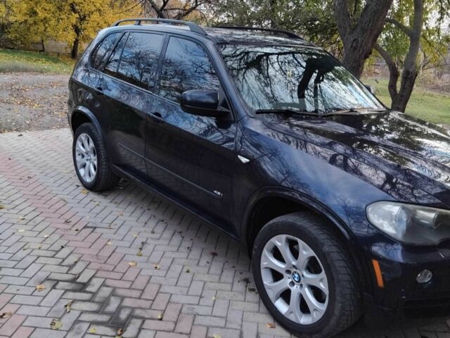 Синий БМВ Х5, объемом двигателя 4.8 л и пробегом 240 тыс. км за 6500 $, фото 2 на Automoto.ua