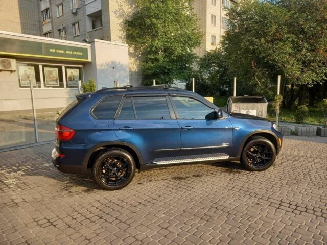 Синий БМВ Х5, объемом двигателя 3 л и пробегом 225 тыс. км за 12500 $, фото 4 на Automoto.ua