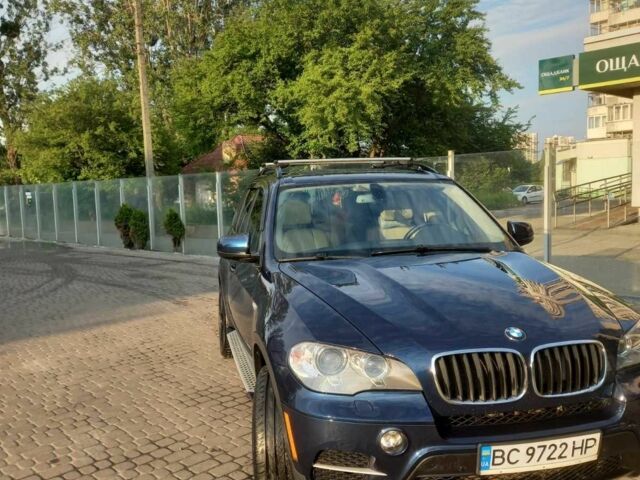 Синий БМВ Х5, объемом двигателя 3 л и пробегом 225 тыс. км за 12500 $, фото 3 на Automoto.ua
