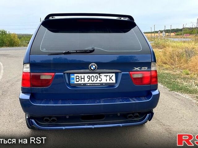 Синий БМВ Х5, объемом двигателя 4.4 л и пробегом 325 тыс. км за 7000 $, фото 4 на Automoto.ua