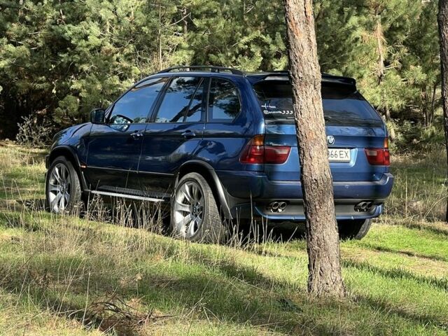 Синий БМВ Х5, объемом двигателя 4.4 л и пробегом 429 тыс. км за 7999 $, фото 19 на Automoto.ua