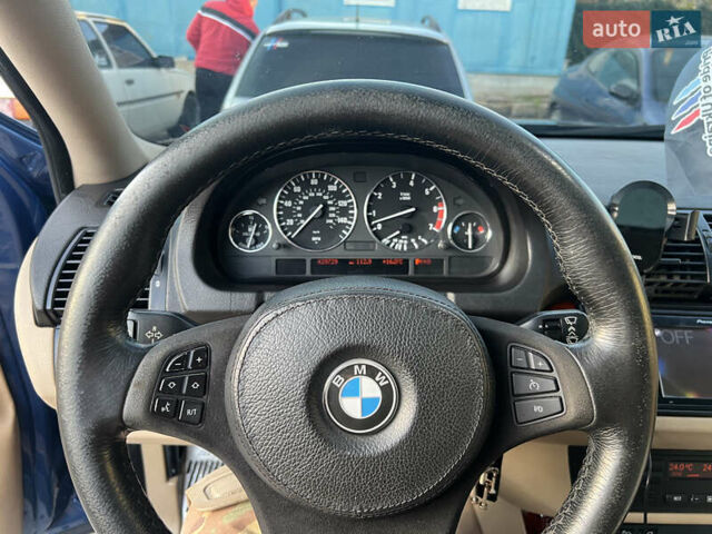 Синий БМВ Х5, объемом двигателя 4.4 л и пробегом 430 тыс. км за 7499 $, фото 15 на Automoto.ua