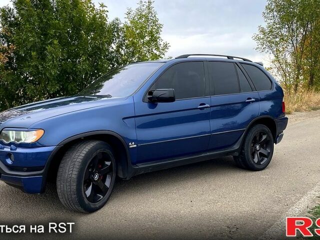 Синий БМВ Х5, объемом двигателя 4.4 л и пробегом 325 тыс. км за 7000 $, фото 9 на Automoto.ua