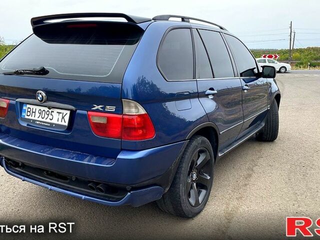 Синий БМВ Х5, объемом двигателя 4.4 л и пробегом 325 тыс. км за 7000 $, фото 3 на Automoto.ua
