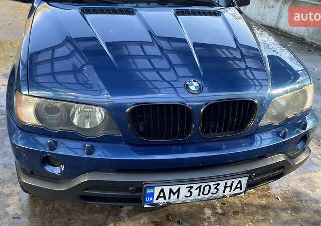 Синій БМВ Х5, об'ємом двигуна 4.4 л та пробігом 259 тис. км за 10000 $, фото 9 на Automoto.ua