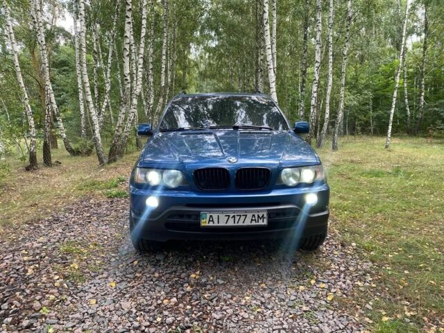 Синій БМВ Х5, об'ємом двигуна 3 л та пробігом 350 тис. км за 8200 $, фото 4 на Automoto.ua