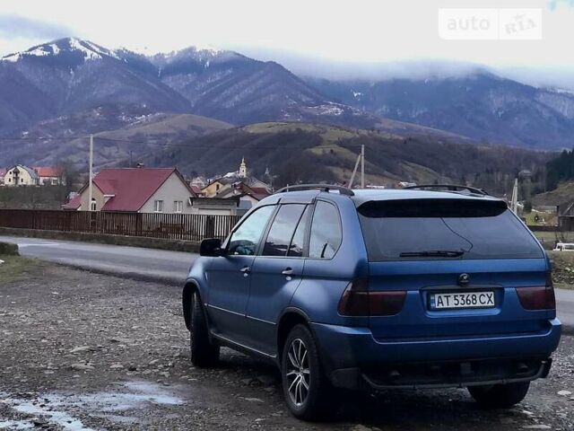 Синій БМВ Х5, об'ємом двигуна 3 л та пробігом 400 тис. км за 7500 $, фото 2 на Automoto.ua