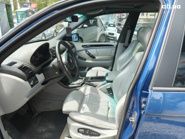 Синий БМВ Х5, объемом двигателя 4.4 л и пробегом 383 тыс. км за 7500 $, фото 8 на Automoto.ua