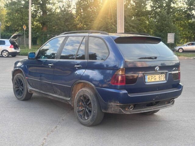 Синій БМВ Х5, об'ємом двигуна 3 л та пробігом 300 тис. км за 3500 $, фото 2 на Automoto.ua