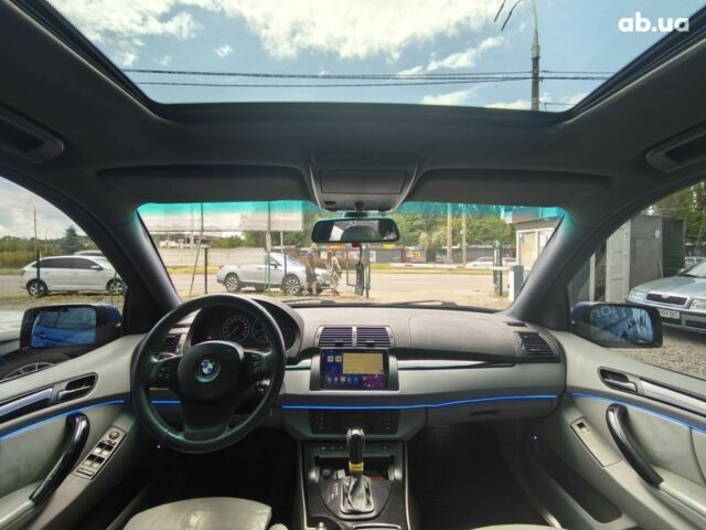 Синий БМВ Х5, объемом двигателя 4.4 л и пробегом 383 тыс. км за 7500 $, фото 15 на Automoto.ua