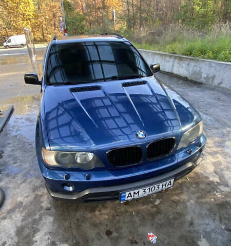 Синій БМВ Х5, об'ємом двигуна 4.4 л та пробігом 259 тис. км за 10000 $, фото 8 на Automoto.ua