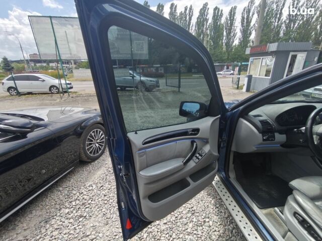 Синий БМВ Х5, объемом двигателя 4.4 л и пробегом 383 тыс. км за 7500 $, фото 9 на Automoto.ua