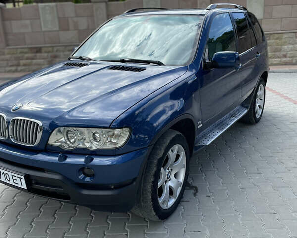 Синий БМВ Х5, объемом двигателя 3 л и пробегом 320 тыс. км за 8500 $, фото 10 на Automoto.ua