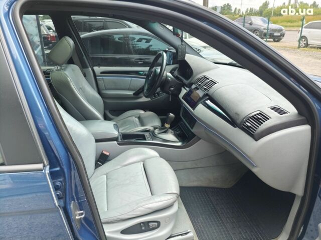 Синий БМВ Х5, объемом двигателя 4.4 л и пробегом 383 тыс. км за 7500 $, фото 13 на Automoto.ua