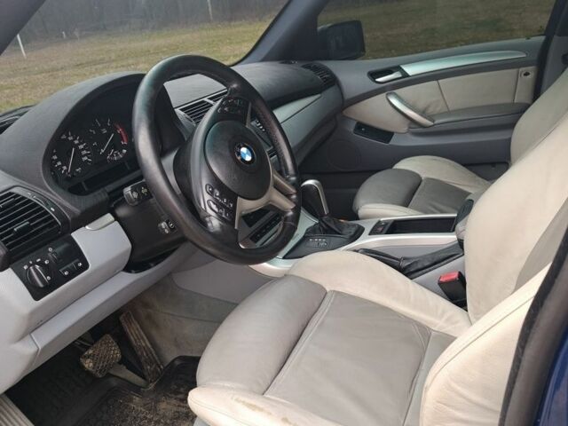 Синій БМВ Х5, об'ємом двигуна 2.9 л та пробігом 241 тис. км за 4600 $, фото 6 на Automoto.ua