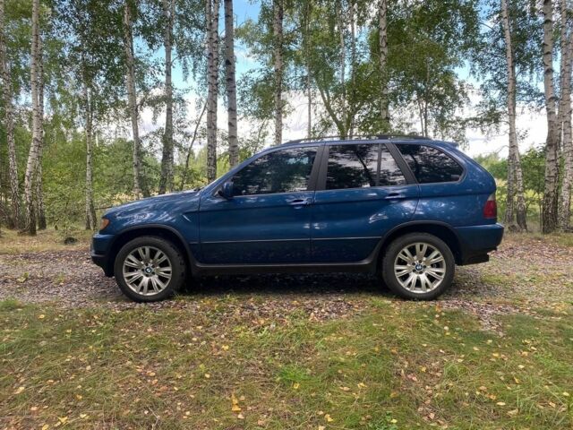 Синій БМВ Х5, об'ємом двигуна 3 л та пробігом 350 тис. км за 8200 $, фото 3 на Automoto.ua