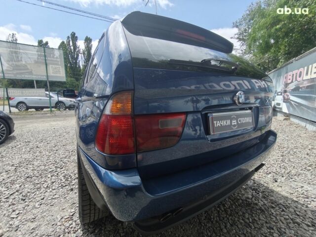 Синий БМВ Х5, объемом двигателя 4.4 л и пробегом 383 тыс. км за 7500 $, фото 7 на Automoto.ua