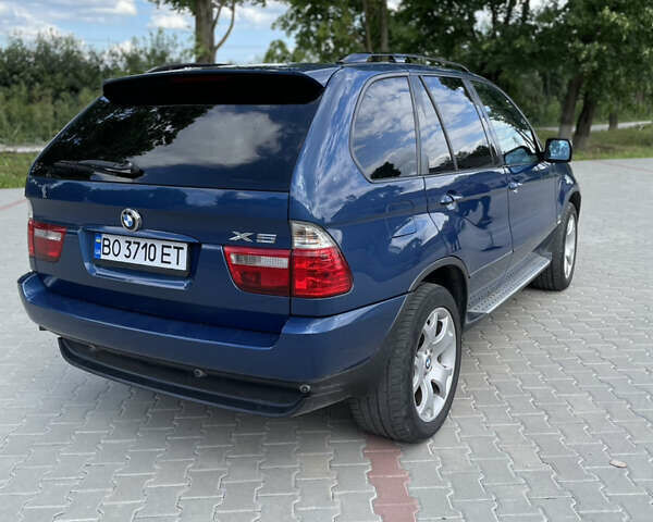 Синий БМВ Х5, объемом двигателя 3 л и пробегом 320 тыс. км за 8500 $, фото 5 на Automoto.ua
