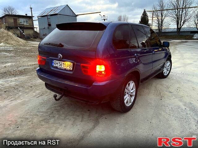 Синий БМВ Х5, объемом двигателя 2.9 л и пробегом 420 тыс. км за 7800 $, фото 2 на Automoto.ua