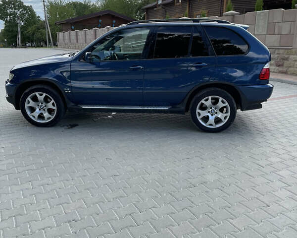 Синий БМВ Х5, объемом двигателя 3 л и пробегом 320 тыс. км за 8500 $, фото 9 на Automoto.ua