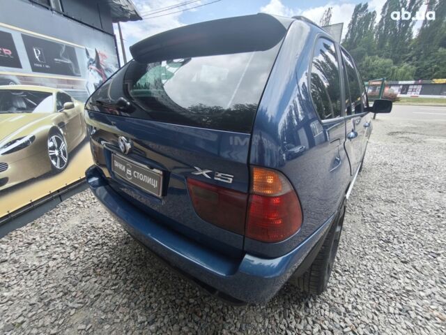 Синий БМВ Х5, объемом двигателя 4.4 л и пробегом 383 тыс. км за 7500 $, фото 5 на Automoto.ua