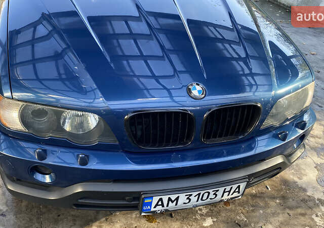 Синій БМВ Х5, об'ємом двигуна 4.4 л та пробігом 259 тис. км за 10000 $, фото 10 на Automoto.ua