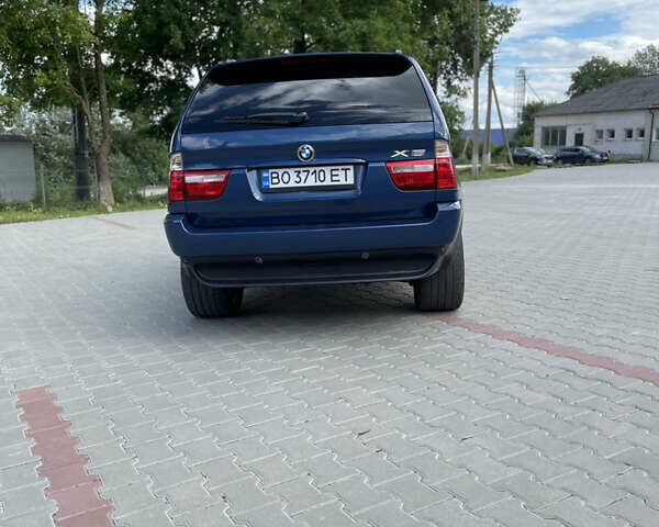 Синий БМВ Х5, объемом двигателя 3 л и пробегом 320 тыс. км за 8500 $, фото 6 на Automoto.ua
