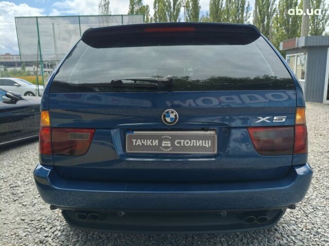 Синий БМВ Х5, объемом двигателя 4.4 л и пробегом 383 тыс. км за 7500 $, фото 6 на Automoto.ua