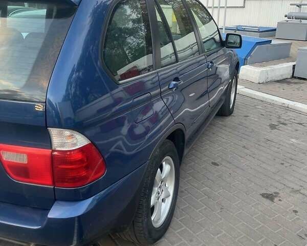 Синий БМВ Х5, объемом двигателя 3 л и пробегом 173 тыс. км за 8800 $, фото 9 на Automoto.ua