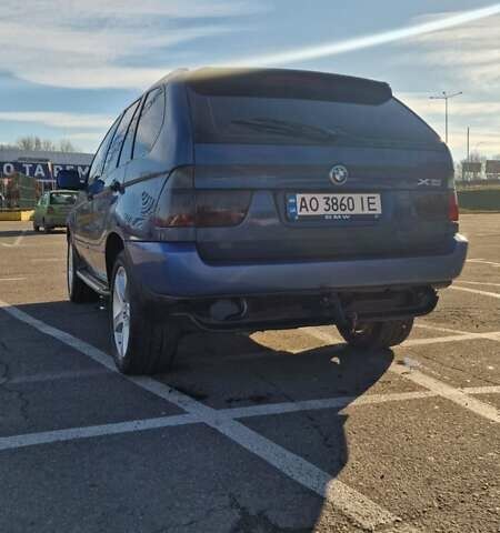 Синій БМВ Х5, об'ємом двигуна 3 л та пробігом 300 тис. км за 6950 $, фото 3 на Automoto.ua
