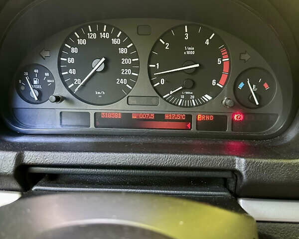 Синий БМВ Х5, объемом двигателя 3 л и пробегом 318 тыс. км за 7034 $, фото 14 на Automoto.ua